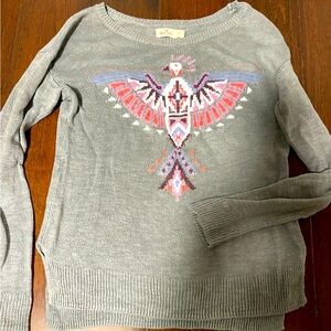 Hollister woman XS gray sweater